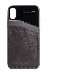 Joyroom Kally Synthetic Back Cover Black (iPhone XS Max)