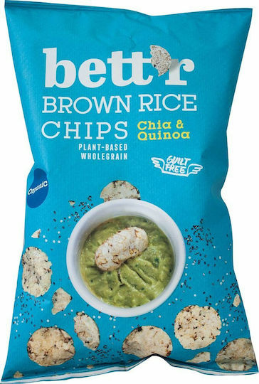 Vio Agros Vio Agros Chestnut Rice Chips with Quinoa and Chia Flavor Gluten Free 60g