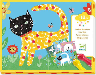 Djeco Malerei Small Dots Painting Set für Kinder 1.5++ Jahre