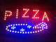 Pizza LED Signs with Motion One - Sided 50x26cm