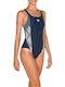 Twinkle Swim Pro Αθλητικό Ολόσωμο Μαγιό Navy Μπλε