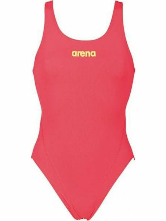 Arena Solid Swim Tech High Costum de baie sport întreg Fuchsia