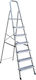 Profal Ladder Aluminum with 5+1 Steps 198cm