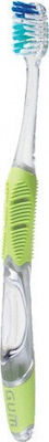 GUM Technique+ Compact 491 Manual Toothbrush Soft Green 1pcs