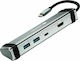 Canyon USB-C Docking Station with HDMI 4K PD Gray (CNS-TDS03DG)