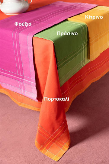 Silk Fashion Τραπεζομάντηλο 2536 Φούξια 140x180εκ.