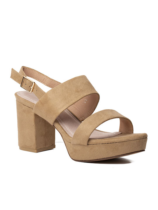 Envie Shoes Sandals Beige