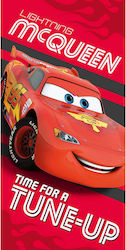 Dimcol Cars 41 Kids Beach Towel Red Disney Cars 140x70cm