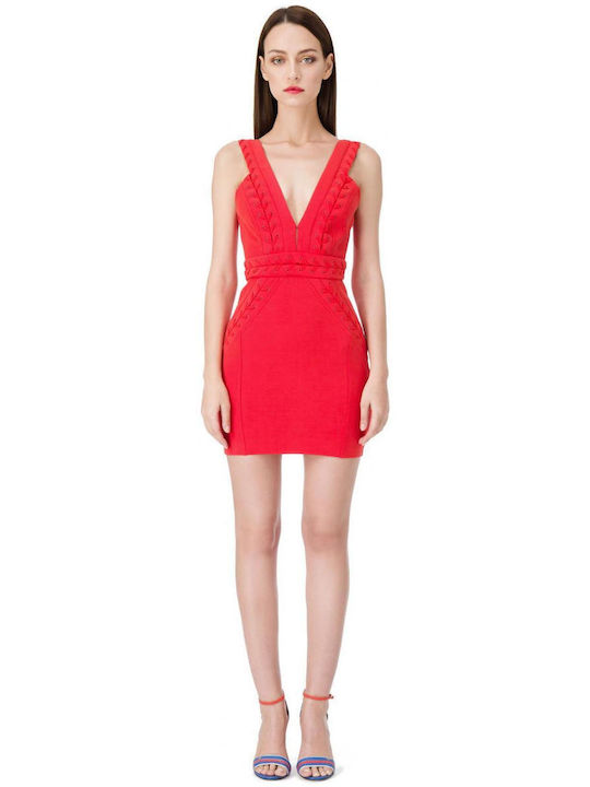 Γυναικείο φόρεμα Εlisabetta Franchi Red AB46B4143-J0