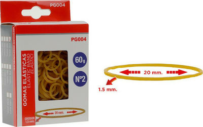 Madrid Papel Rubber Band No2 Brown Ø20mm 60gr