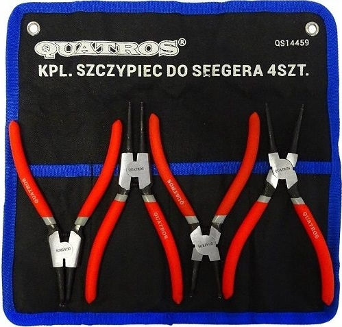 Quatros Quatros Tools Pensetă de siguranță Curbe Lungime 175mm 4buc