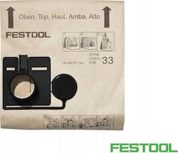 Festool FIS-CT 33/5 Σακούλες Σκούπας 5τμχ Συμβατή με Σκούπα Festool Festool FIS-CT 33/5 Σακούλες Σκούπας 5τμχ Συμβατή με Σκούπα Festool