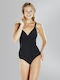 Brigitte Sport Badeanzug Schwarz