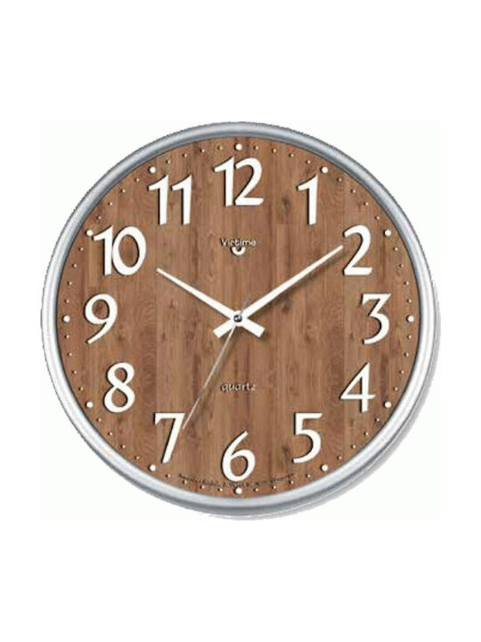 Virtime Wall Clock Plastic 3 Ø26cm