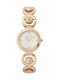 Versus by Versace Peking Road Petite Watch with Pink Gold Metal Bracelet