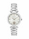 Versus by Versace Govent Garden Petite Γυναικείο Ρολόι 32mm Μπαταρίας με Ασημί Μεταλλικό Μπρασελέ