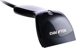 Champtek SD700 Handheld Scanner Wired with 1D Barcode Reading Capability