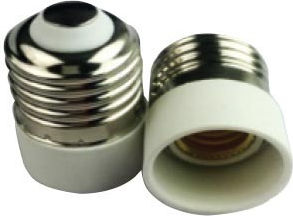 Com Adaptor Dulie de la E27 la E14 în culoarea Alb Set 1buc 17689