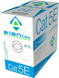 A-LAN KIU5PVC305 U/UTP Cat.5e Cablu Ethernet 305m Gri