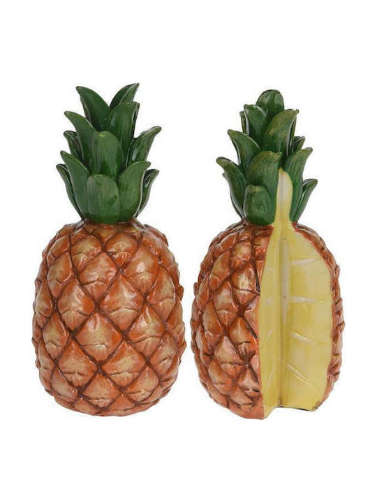 Zaros Polyresin Pineapple Table Decor 17x8x8cm