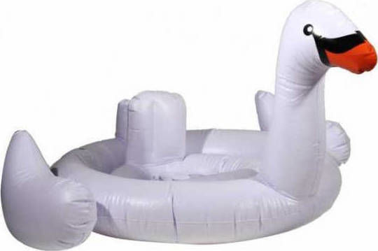 Zanna Toys Σωσίβιο Swimtrainer Φουσκωτή Περπατούρα Κύκνος