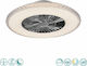 Trio Lighting Harstad Deckenleuchte 60cm mit Leuchte Matt Weiß