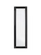 Bizzotto Miro Wall Mirror Full Length with Black Wooden Frame 132x42cm 1pcs