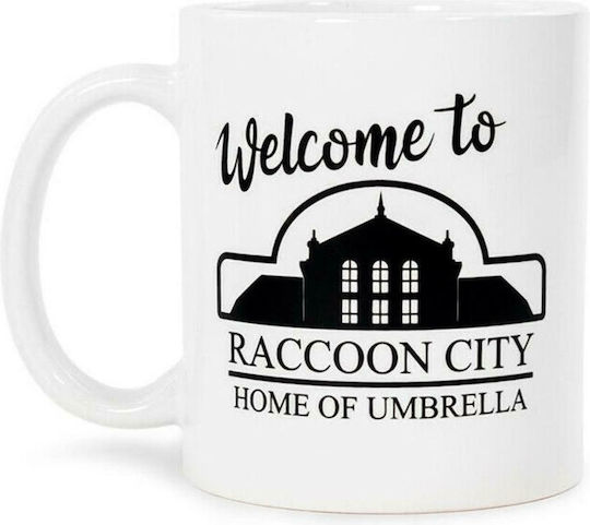Numskull Resident Evil - Welcome to Raccoon City Mug Ceramic White 560ml Numskull Resident Evil - Welcome to Raccoon City Mug Ceramic White 560ml