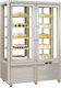 Tecfrigo Kühlvitrine Standgerät mit 5 Ebenen mit Kapazität 800Es 127x69x182cm Prisma 800 TNV PG PF