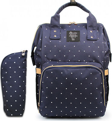 Wickeltasche-Wickelrucksack Eposha Blue 42x42cm.