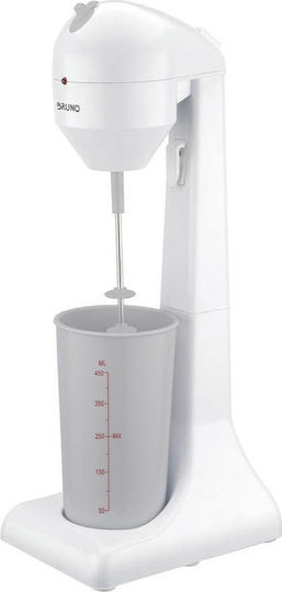 Bruno Milk Frother Tabletop 100W with 2 Speed Level White