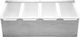 Dianomiki Metallic Bar Organizer with 4 Compartments with Dimension 30x14.5x10cm