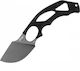 Walther TSK II XXL Knife Black in Sheath