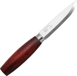 Morakniv Classic No 2 Knife Brown with Blade made of Carbon Steel in Sheath