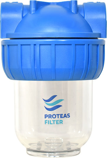 Proteas Filter Sistem De Filtrare A Apei Single Alimentare Centrală Diametru 3/4'' EW-021-0110