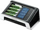 Varta LCD Ultra Fast Charger + 4x AA 2100mAh 4 baterii Ni-MH de /A/A/ /A/A/A/ / / / / / / / / Set cu 4x AA 2100mAh în culoarea Alb