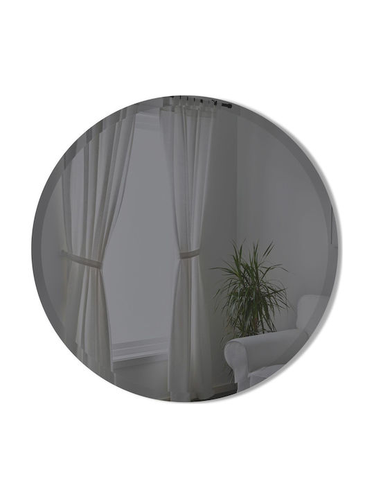 Umbra Wall Mirror with Gray Glass Frame Diameter 61cm 1pcs