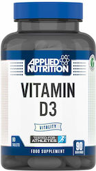 Applied Nutrition Vitamin D3 Vitamin for Immune System Boost & Bone Health 90 tabs