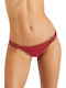 Fresia Santos Bikini Slip Burgundy