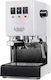 Gaggia New Classic (2019) SB Μηχανή Espresso 1300W Πίεσης 15bar Λευκή