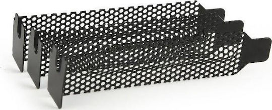 Gembird Ventilated Slot Bracket (3 pack/Low Profile) Slot Cover