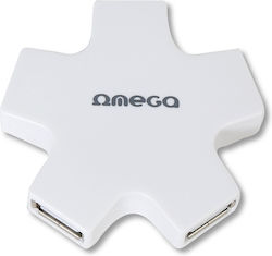 Omega OUH24 Hub USB 4 Porturi (USB-A) OUH24SW