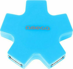 Omega OUH24 Hub USB 5 Porturi (USB-A) OUH24SBL