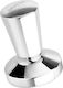 Motta Tamper with Flat Surface 57mm in Silver Color