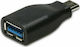 i-tec USB-C Adapter Μετατροπέας USB-C female σε USB-A female 1τμχ