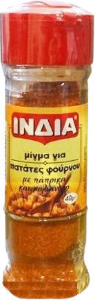 India Mixture Spices & Seasonings for Oven Potatoes 40gr