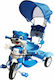 MG Toys Dog with Parental Handle for 18 Months Blue
