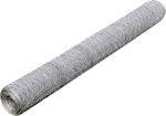 vidaXL Wire Fencing Galvanized Gray 0.5x25m