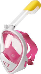 Full Face Diving Mask Pink