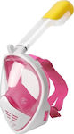Full Face Diving Mask Full Face White/Pink L/XL L/XL Pink MM049185295